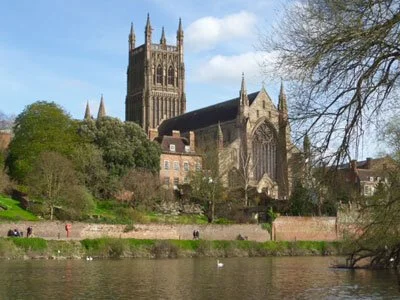 View Of Worcester Cathedral